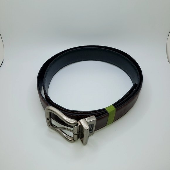 Genuine Dickies Size 44 Brown Leather Belt - Picture 1 of 10